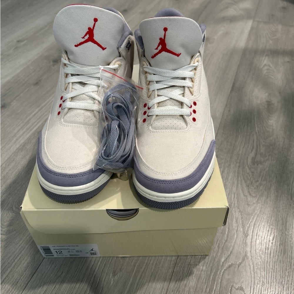 Men’s Retro Air Jordan Retro 3 “MUSLIN” (12)